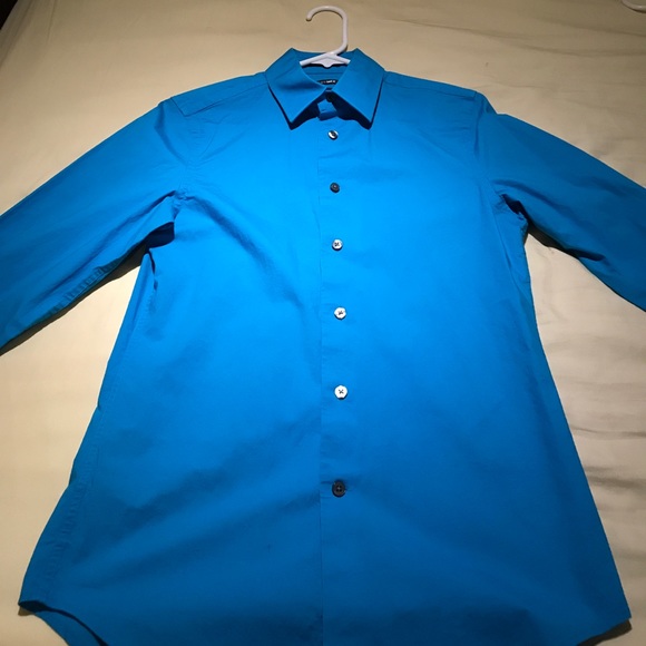 Express Other - Teal dress shirt