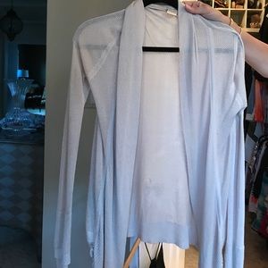 Tan cardigan