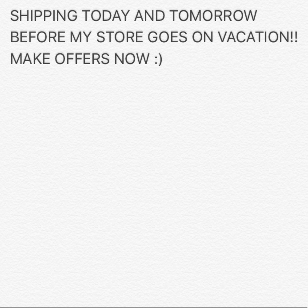 MAKE OFFERS NOW