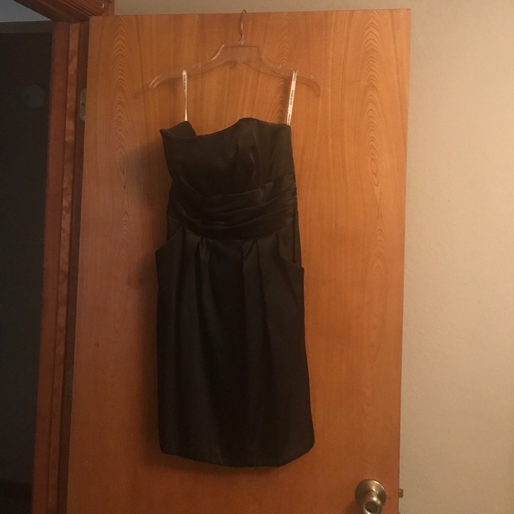 Beautiful black strapless dress SZ 10