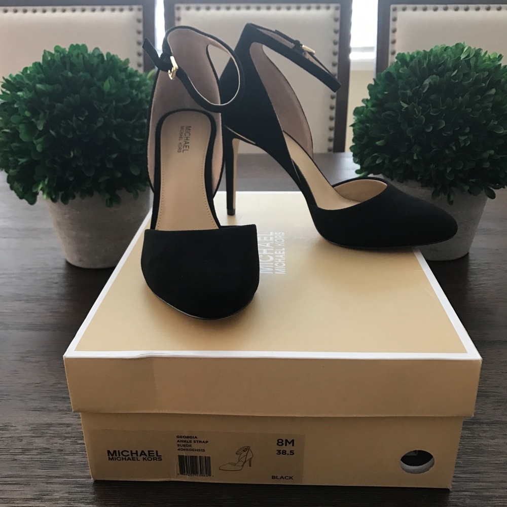 New Michael Kors Suede Heels