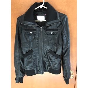 Xhilaration faux leather jacket size SMALL