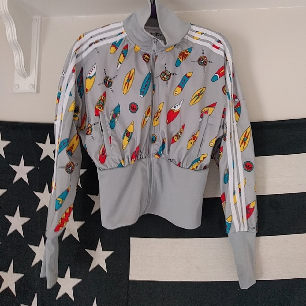 Jeremy Scott for Adidas Originals track top