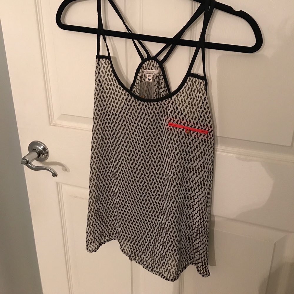 Strappy tank top