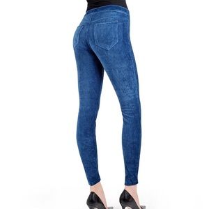 NWT. MeMoi Wide Rib Corduroy Leggings-Sz S/M