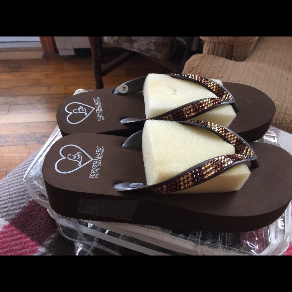 Lady Lanell's flip flops