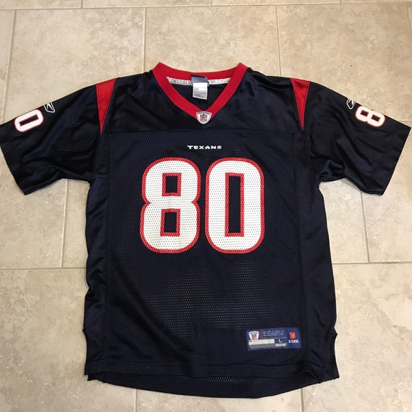 Reebok Texans A. Johnson Jersey Youth Lg - Picture 1 of 4