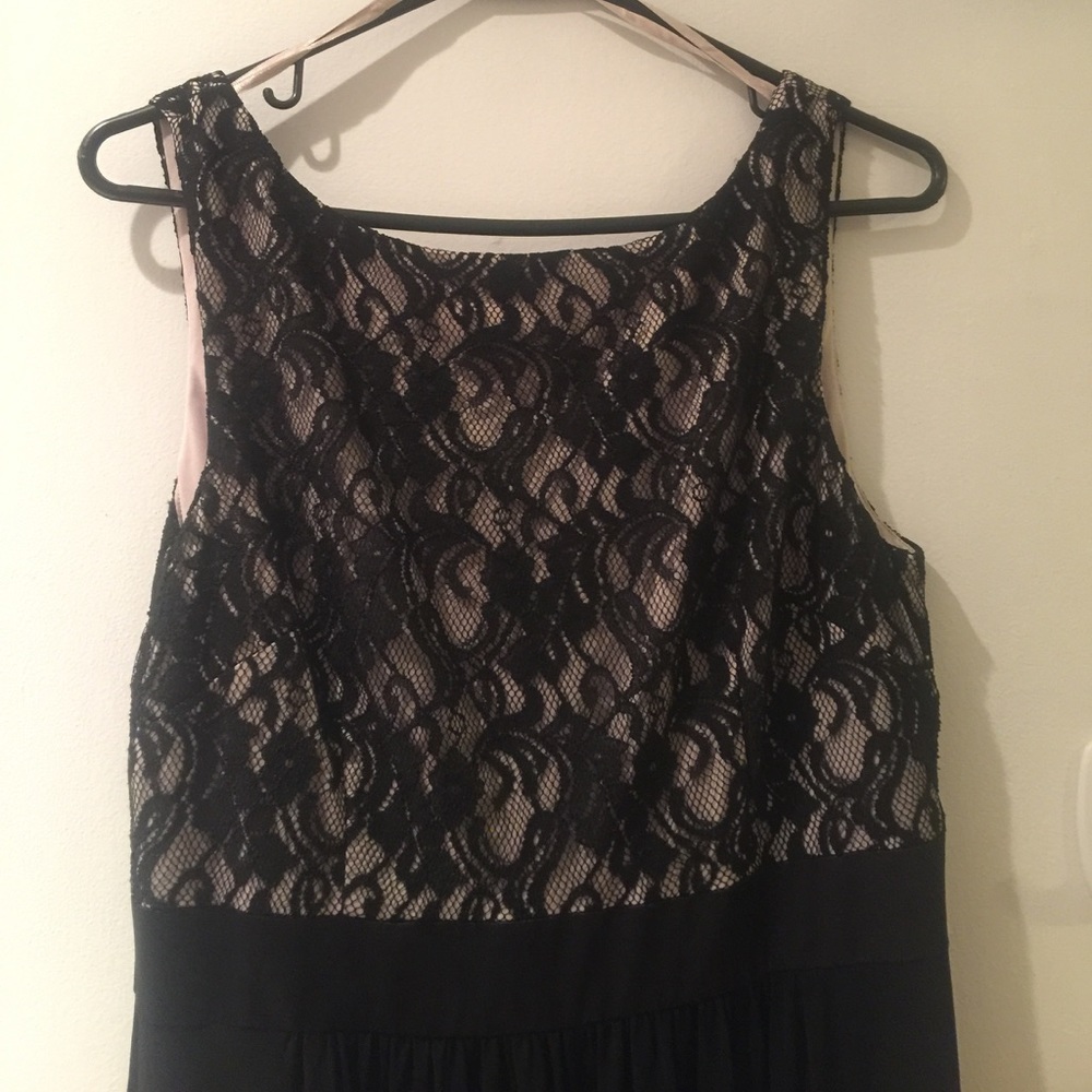 Eliza J floor length black dress size 12