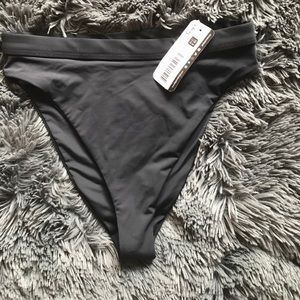 NWT seamless high waisted/cut cheeky bikini bottom