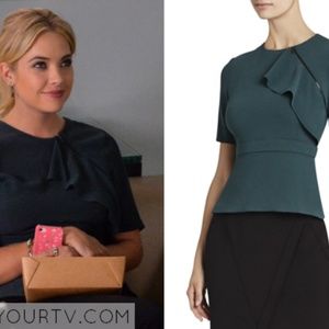 BCBG peplum top as seen in PLL size XXS