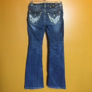Totally cute size 10 kids miss me jeans