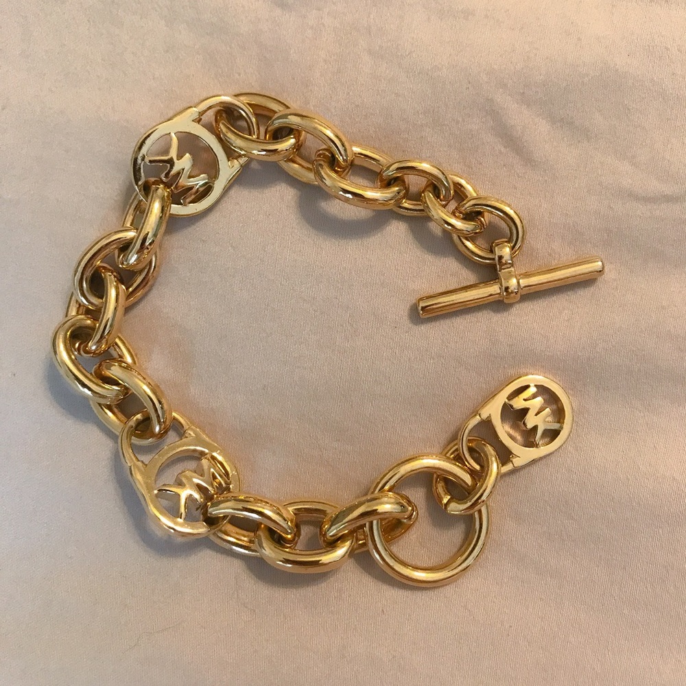 Michael Kors Gold Chain Bracelet