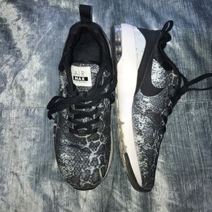 Nike air max snake print sneakers