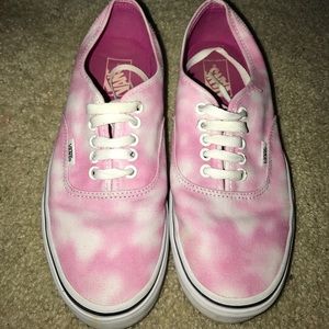 Vans Pink Tie Dye