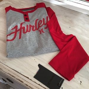 Hurley Baseball T-shirt NWT