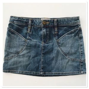 BCBGeneration Denim  Mini Skirt