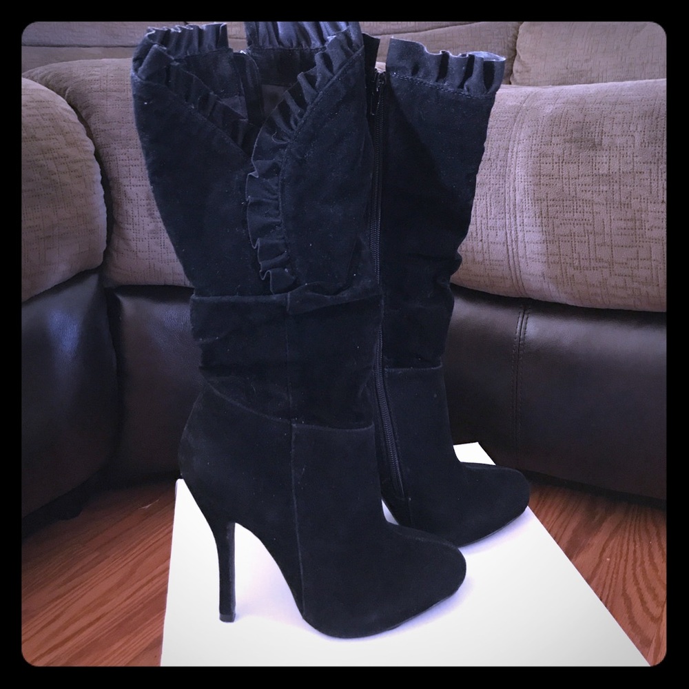 Knee High Black Boots