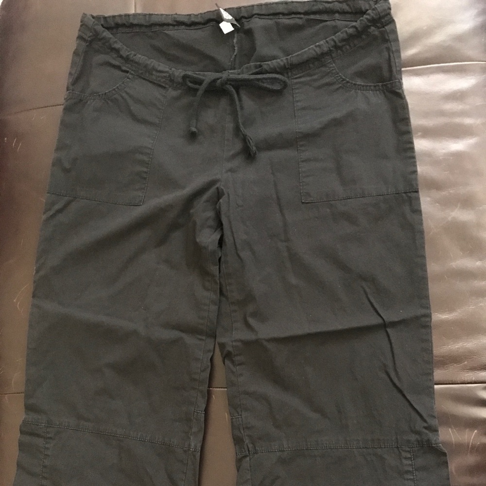 BabyStyle Gray Cargo style Drawstring Pant