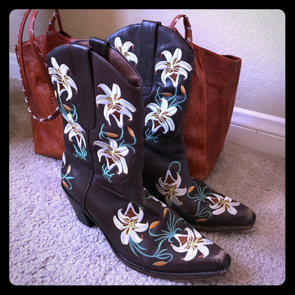 Sam Edelman Limited Edition Cowboy Boots