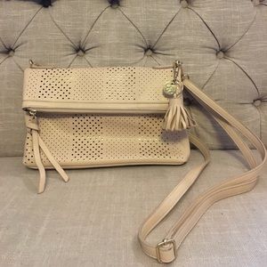Jessica Simpson Nude crossbody bag