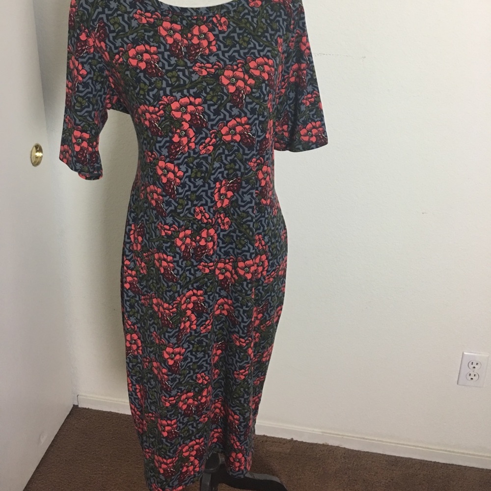 EUC LuLaRoe Julia XXL