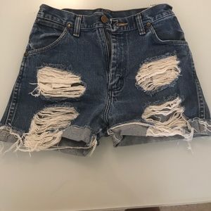 Wrangler destress shorts