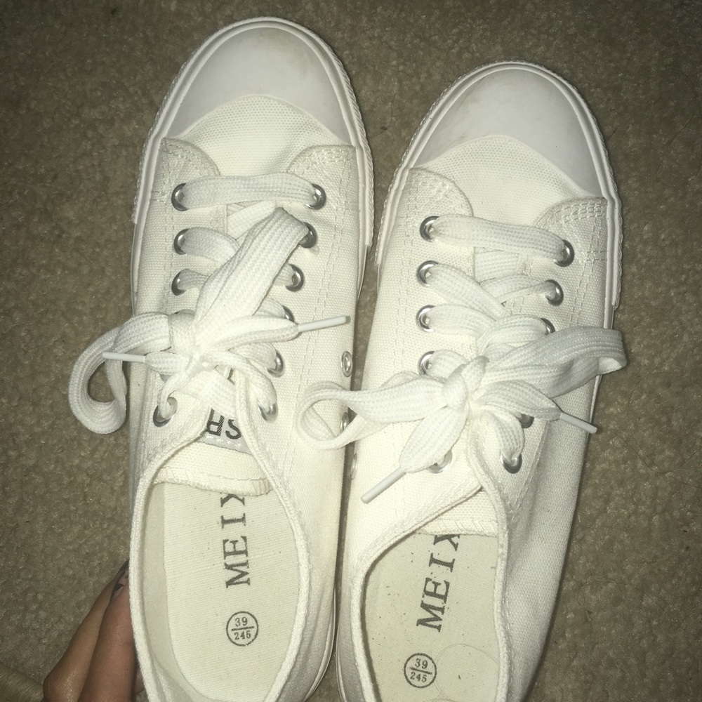 White shoes