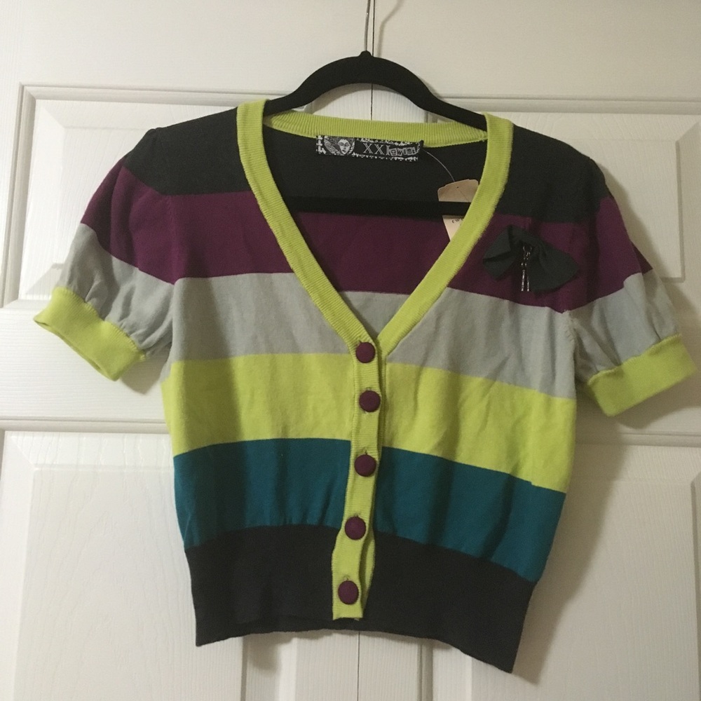 Forever 21 Cropped Cardigan