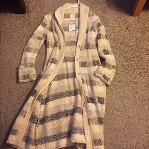 Long anthropologie sweater. Size s
