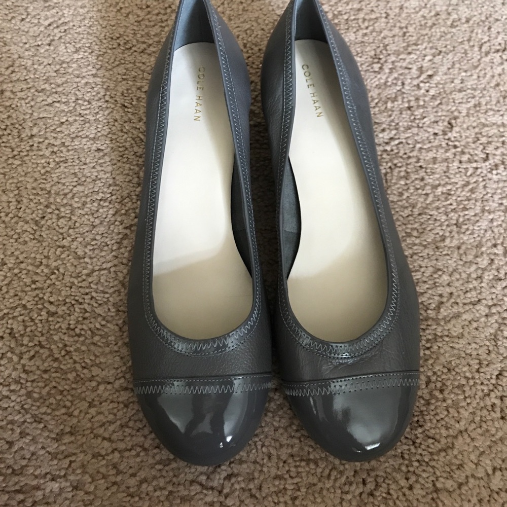 Cole Haan wedges  leather shoes US size 11