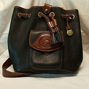 Leather backpack