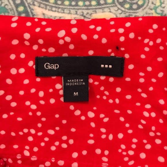Gap red and white polka dot skirt size medium - Picture 2 of 2