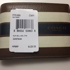 Coach men's wallet