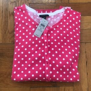 Ann Taylor button down sweater