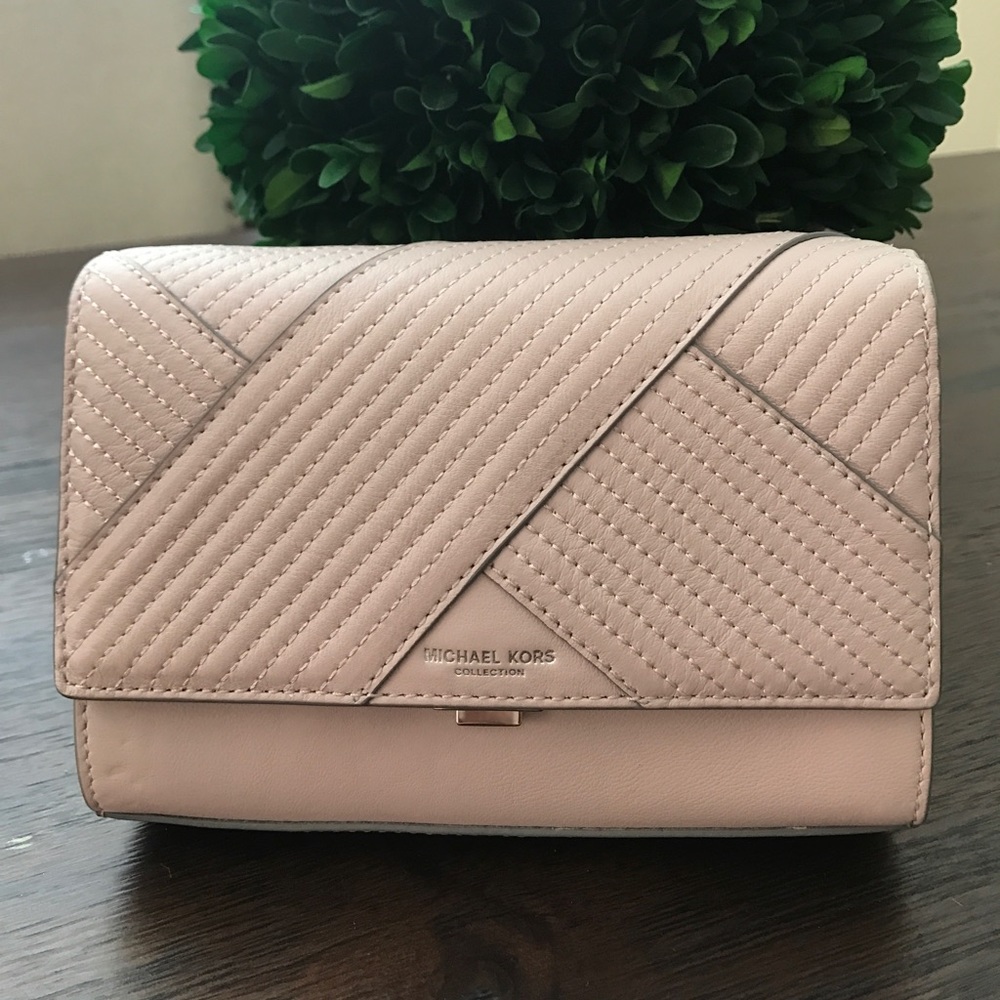 New Michael Kors Collection Leather Crossbody bag