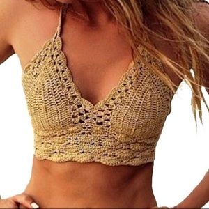 Crochet crop top