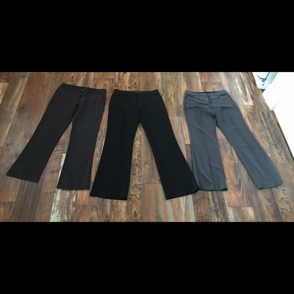 Express and Limited/ 3 pair of slacks