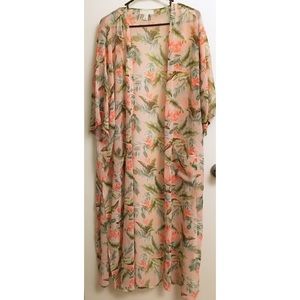 Forever 21 Plus Kimono Size 3x