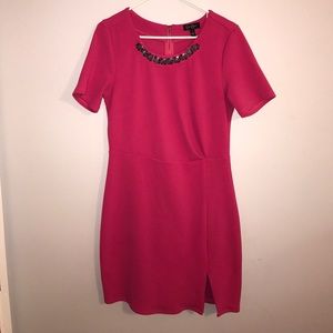 Raspberry pink Jessica Simpson dress