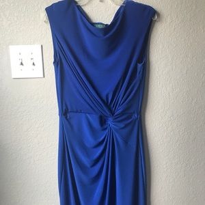 Ralph Lauren blue dress sz 12