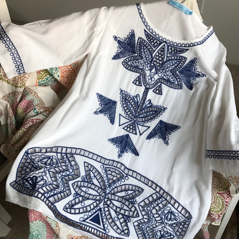 Solitaire Swim tunic swimsuit cover