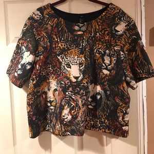 H&M printed top