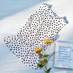 LAUTER BRAND - Polka Dot Peplum Top