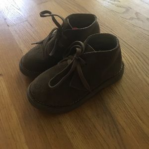 Crewcuts Chukkas-- little boy size 10
