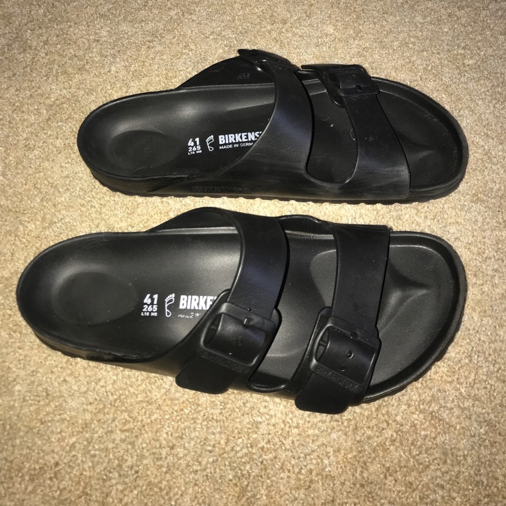 Black Birkenstock Men's Shoes (Make An Offer)