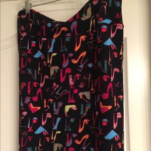 LuLaRoe Cassie pencil skirt XXXL
