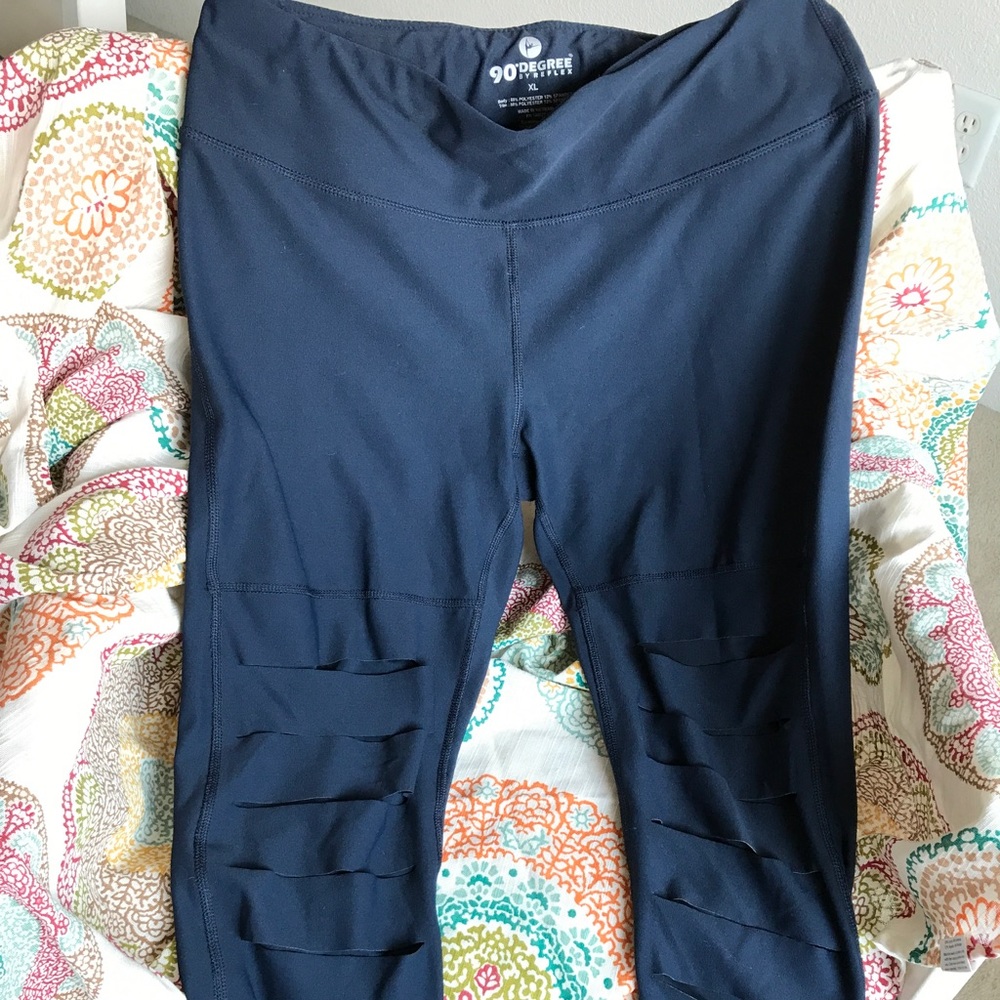 90 degree by reflex cropped yoga leggings