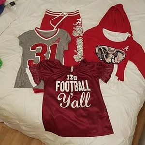 Alabama set plus boutique Alabama foot ball y'all