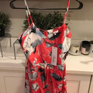 Brand new long parker dress with tags