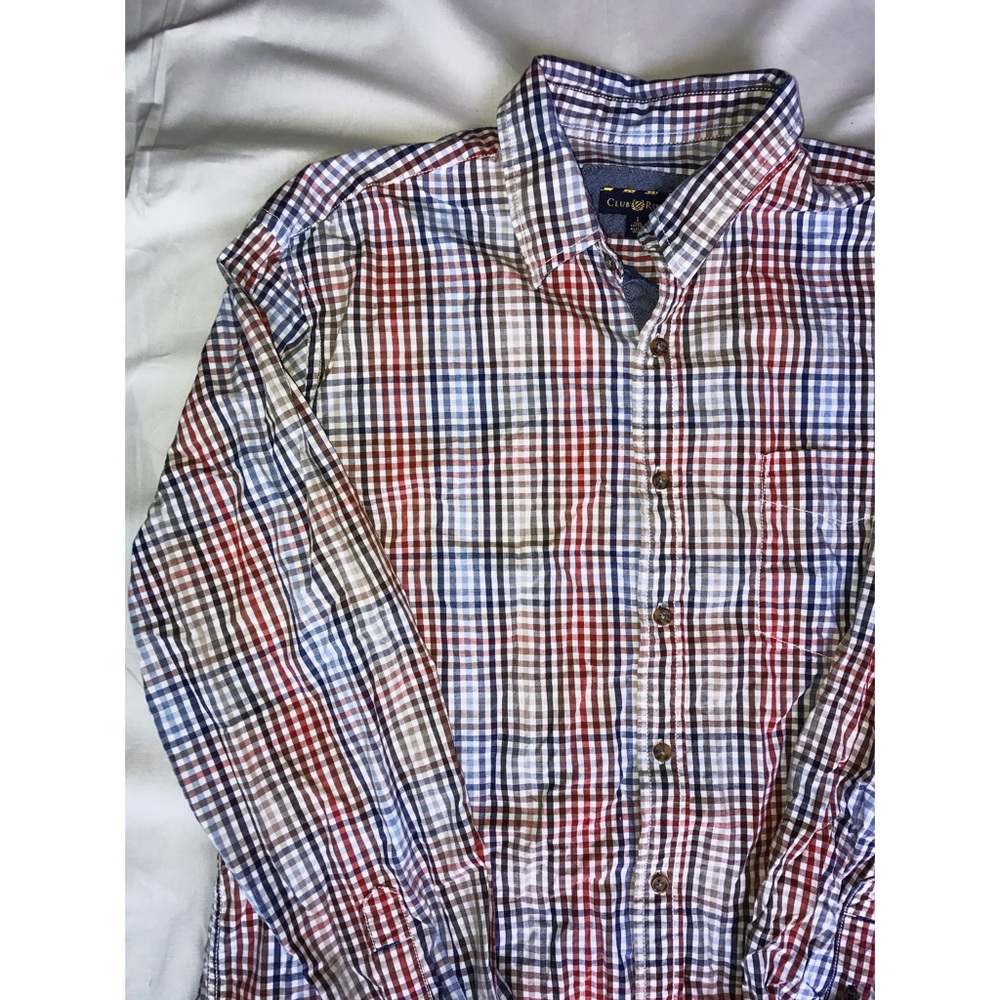 Club Room Button Down